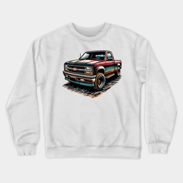 Chevrolet S10 Crewneck Sweatshirt by Vehicles-Art